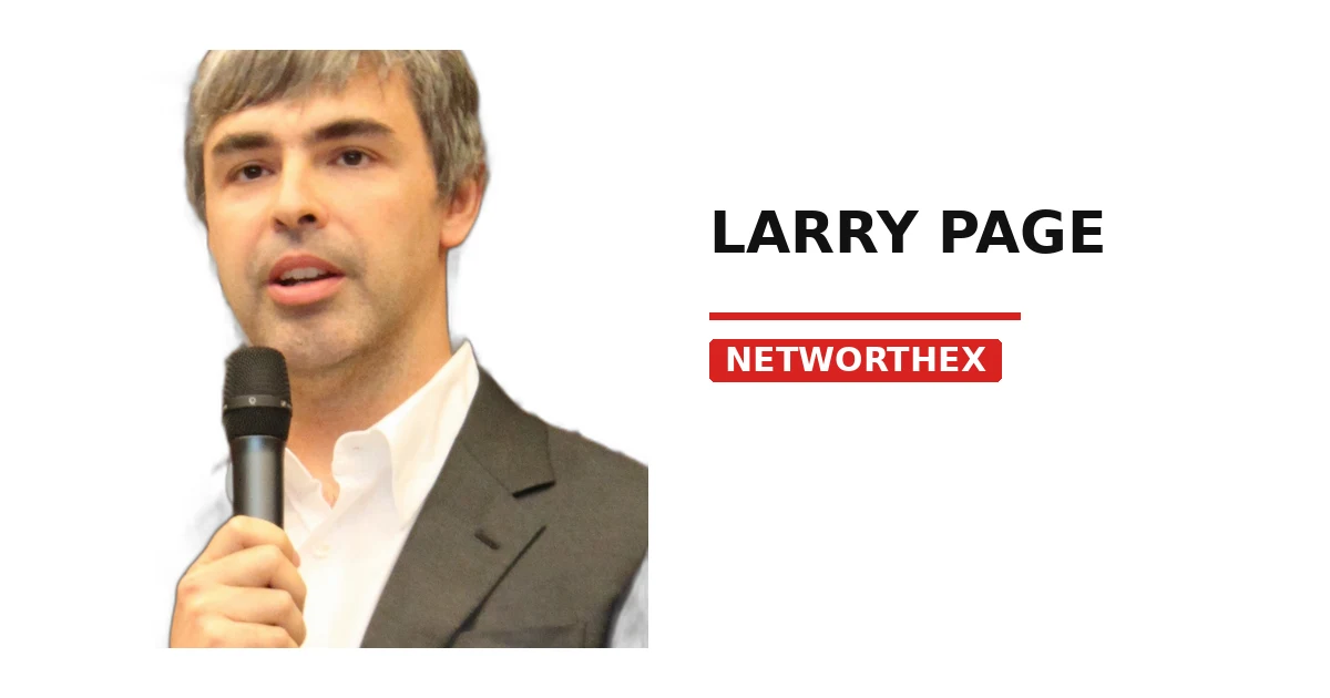 Larry Page Net Worth verified speech bubble audit