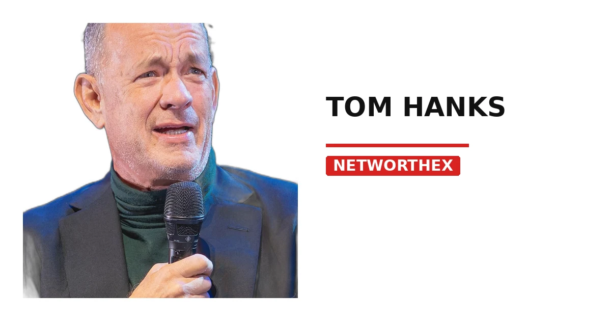 Tom Hanks Net Worth verified speech bubble audit